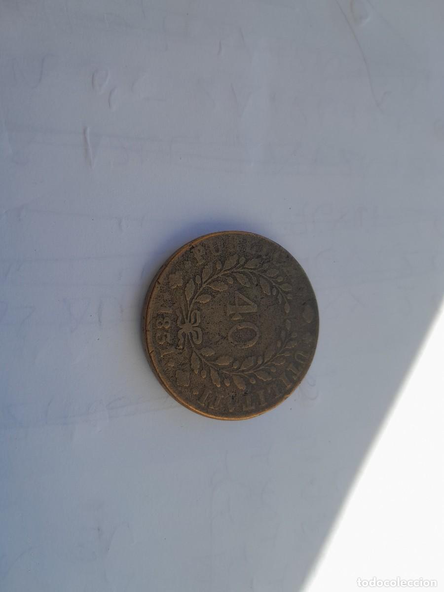 Monedas antiguas de Europa: 40 REIS 1931. PORTUGAL . MARIA II