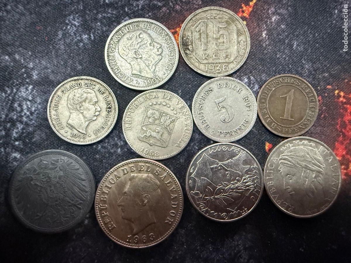 Old Coins of Europe: 40.- 10 MONEDAS HIST&Oacute;RICAS DEL MUNDO | IMPERIO ALEM&Aacute;N 1904 &middot; LUXEMBURGO &middot; ITALIA