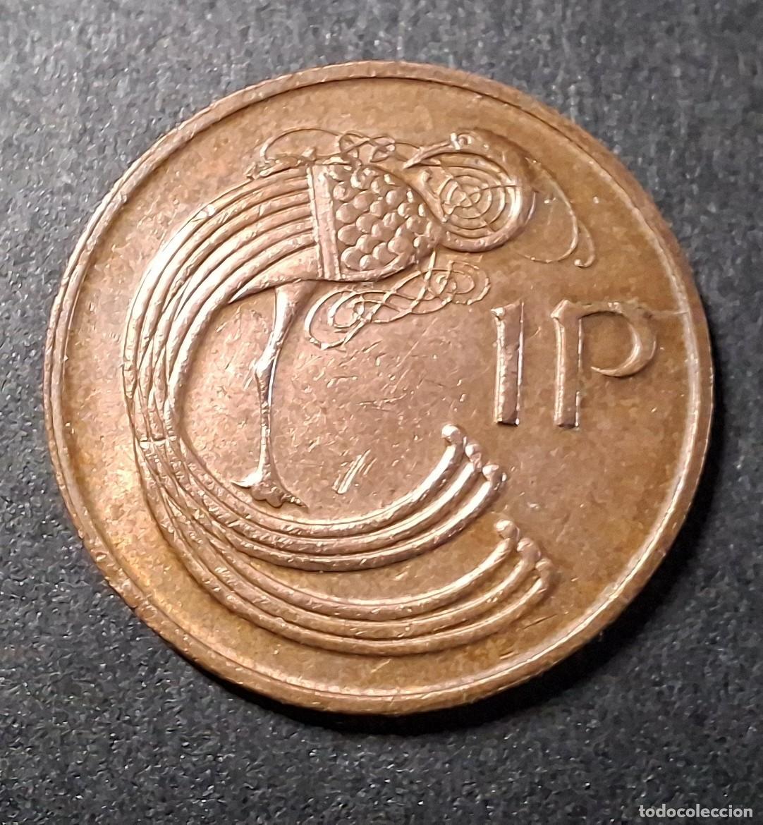Monedas antiguas de Europa: IRLANDA 1 Penny 1988 KM 20