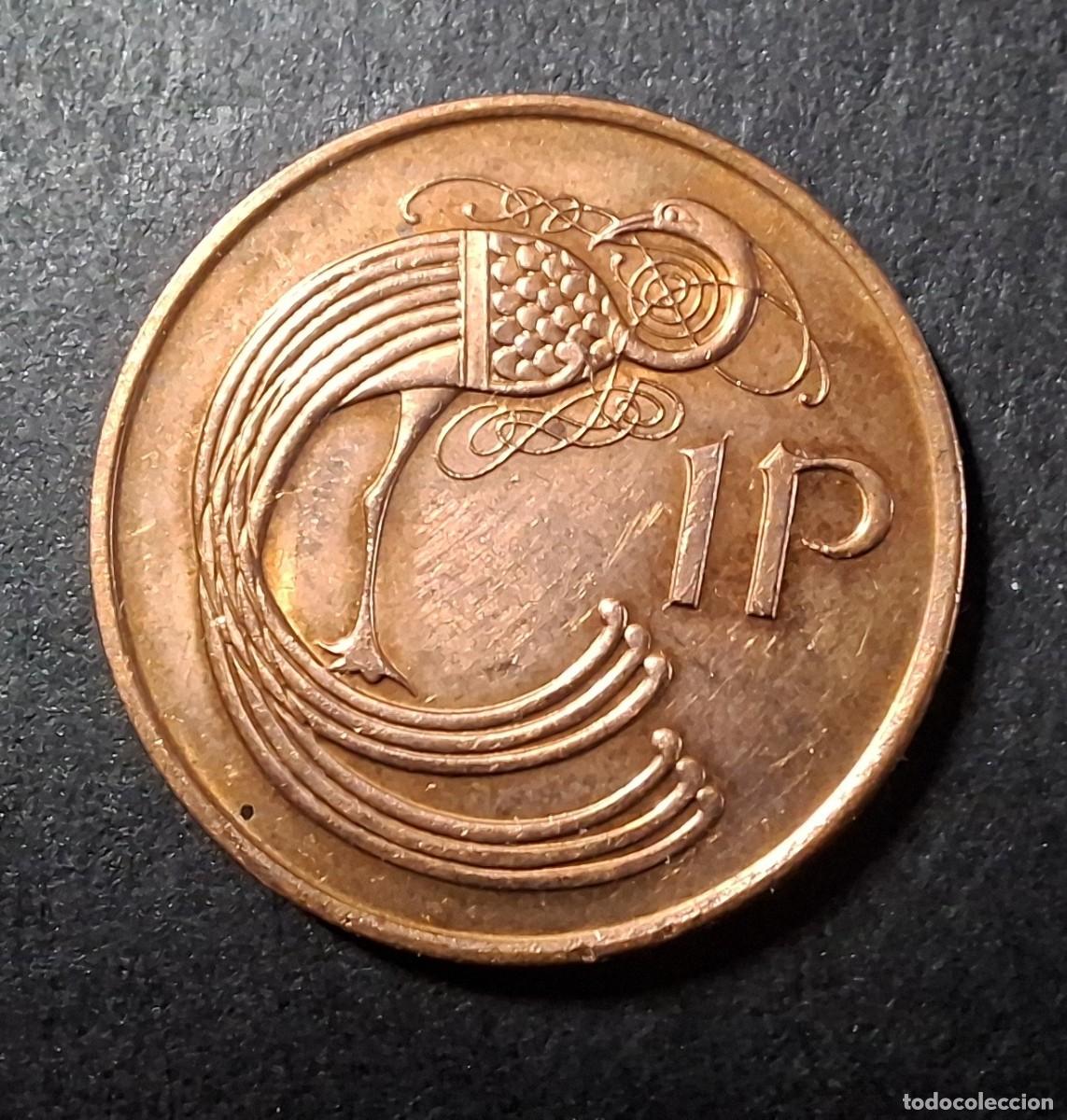 Monedas antiguas de Europa: IRLANDA 1 Penny 2000 KM 20a EBC