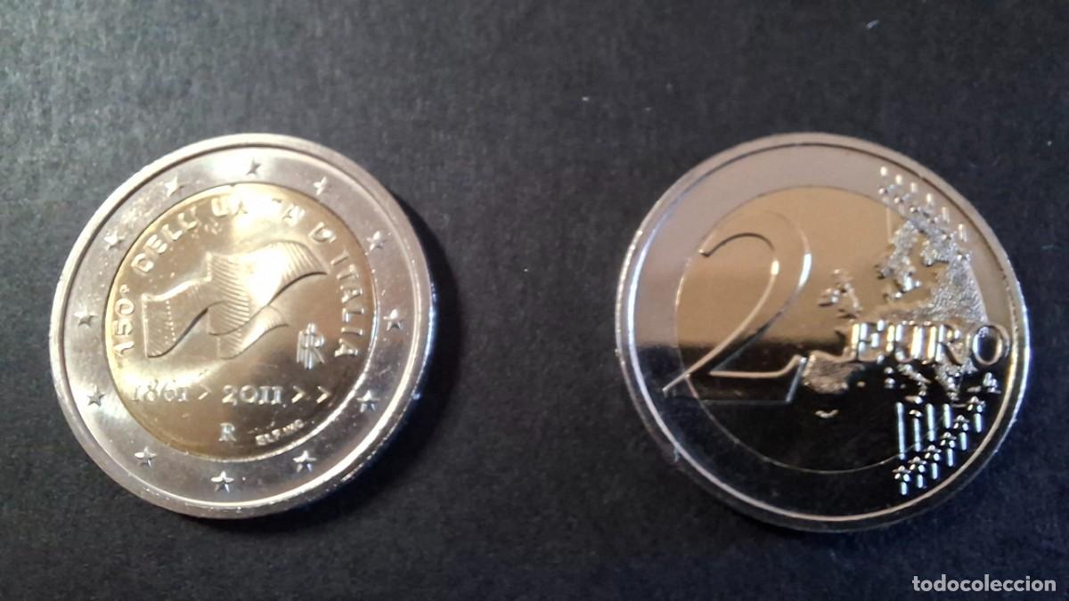 Monedas antiguas de Europa: ITALIA 2 Euros Commemorativos 2011 KM 338 SC