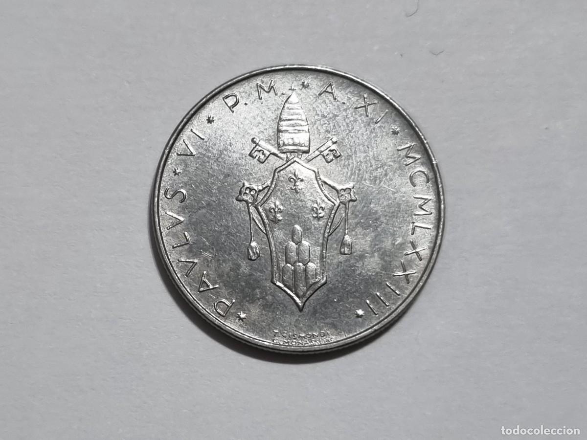 Monedas antiguas de Europa: Moneda EBC Ciudad de Vaticano L.50 50 Liras Pablo VI 1973 Coleccionista