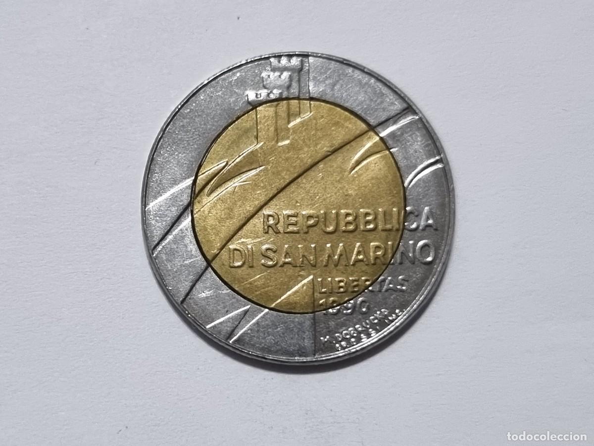 Monedas antiguas de Europa: Moneda SC Republica San Marino L.500 500 Liras 1990-R Coleccionista