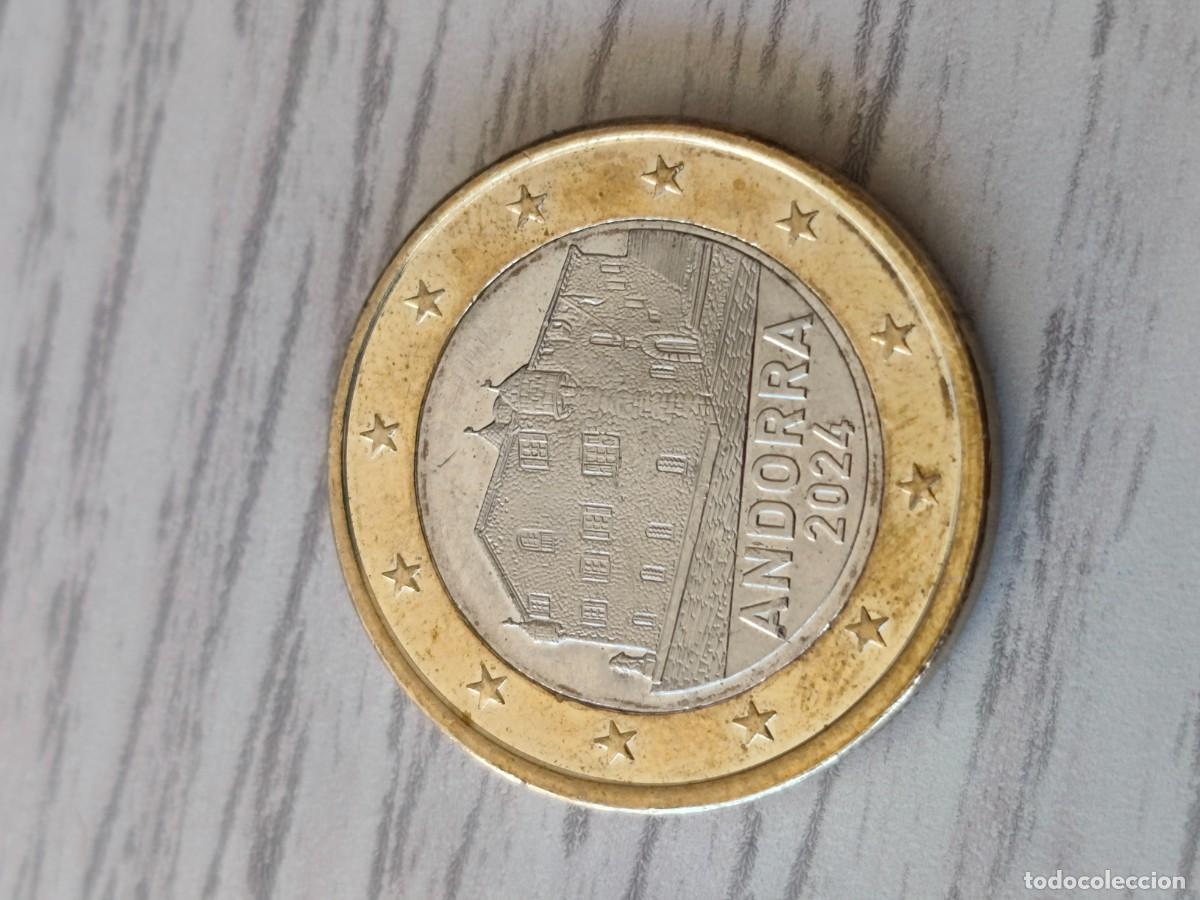 Monedas antiguas de Europa: 1 &euro; -ANDORRA, 2024- UEN ESTADO