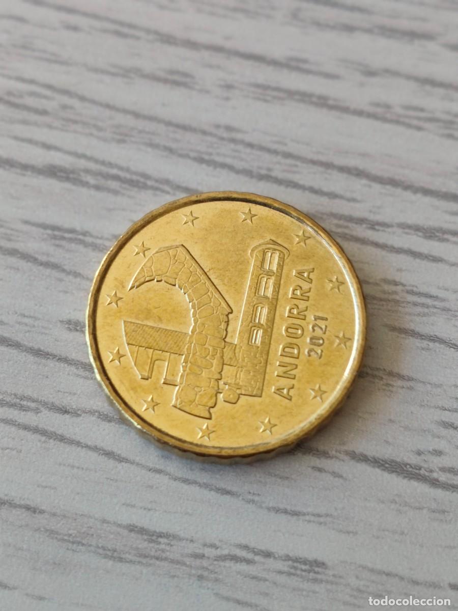 Monedas antiguas de Europa: 0,10 CENT -ANDORRA, 2025- UEN ESTADO