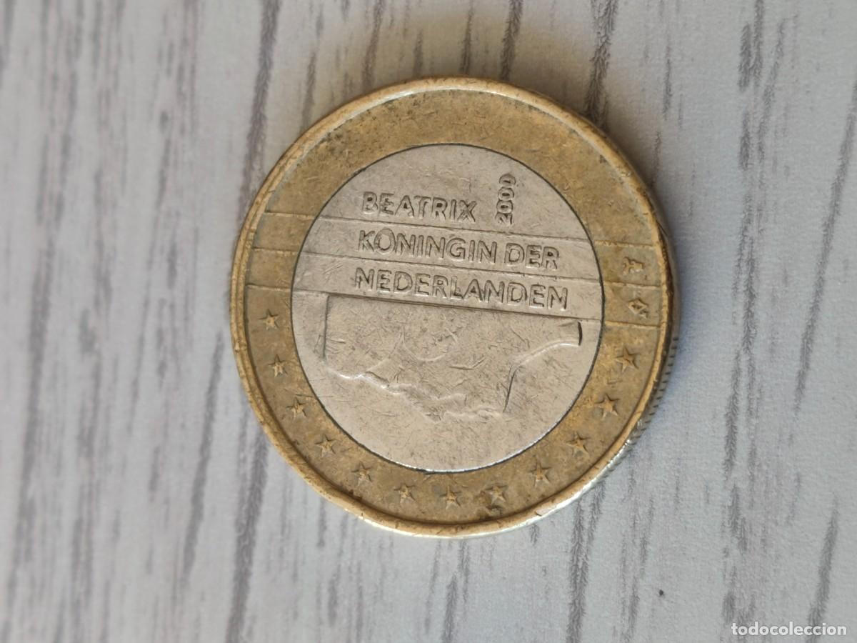Monedas antiguas de Europa: 1 &euro; -HOLANDA, 2001 -BUEN ESTADO