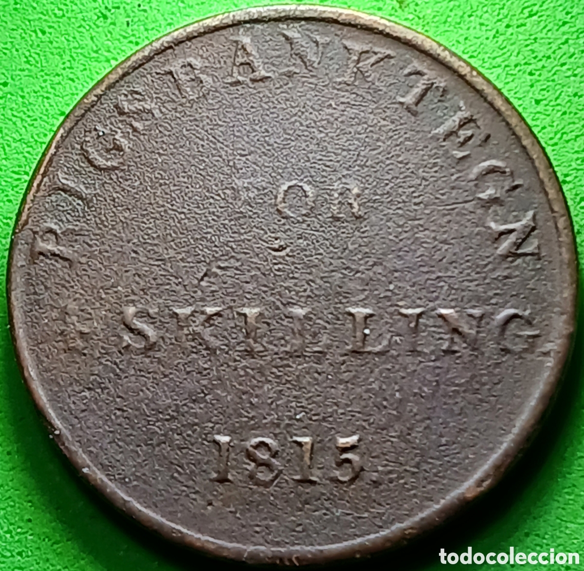Monedas antiguas de Europa: Dinamarca 4 skilling 1815 km#Tn6