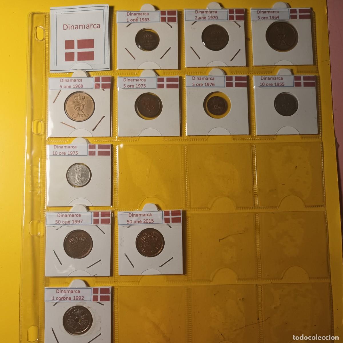 Monedas antiguas de Europa: Monedas de Dinamarca. Lote MI - 49 - Foto 1