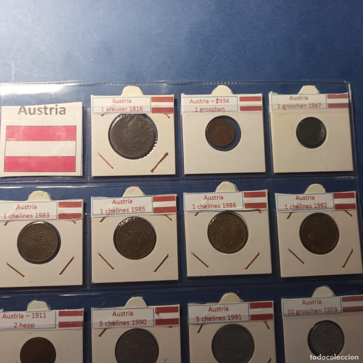 Monedas antiguas de Europa: Monedas Austria. Lote MI - 57 - Foto 3