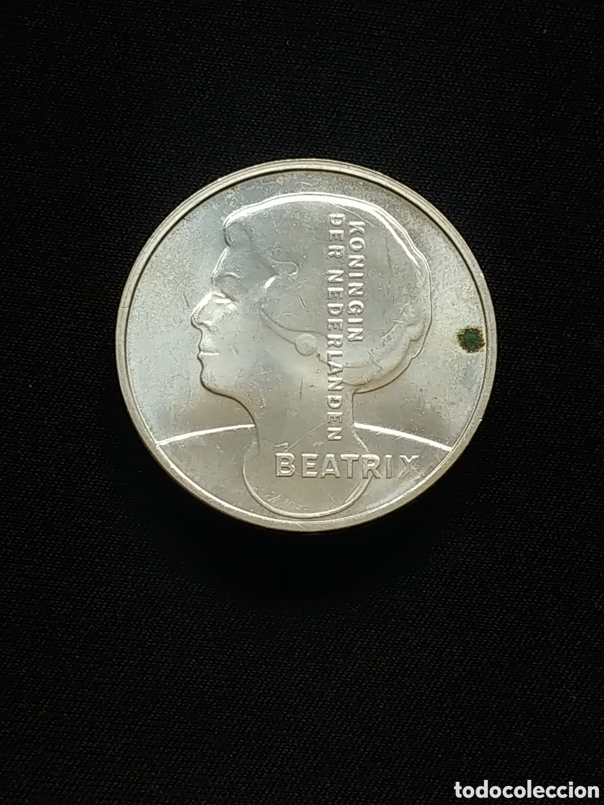Monedas antiguas de Europa: Pa&iacute;ses Bajos, 10 Gulden 1996, plata .800 mls.