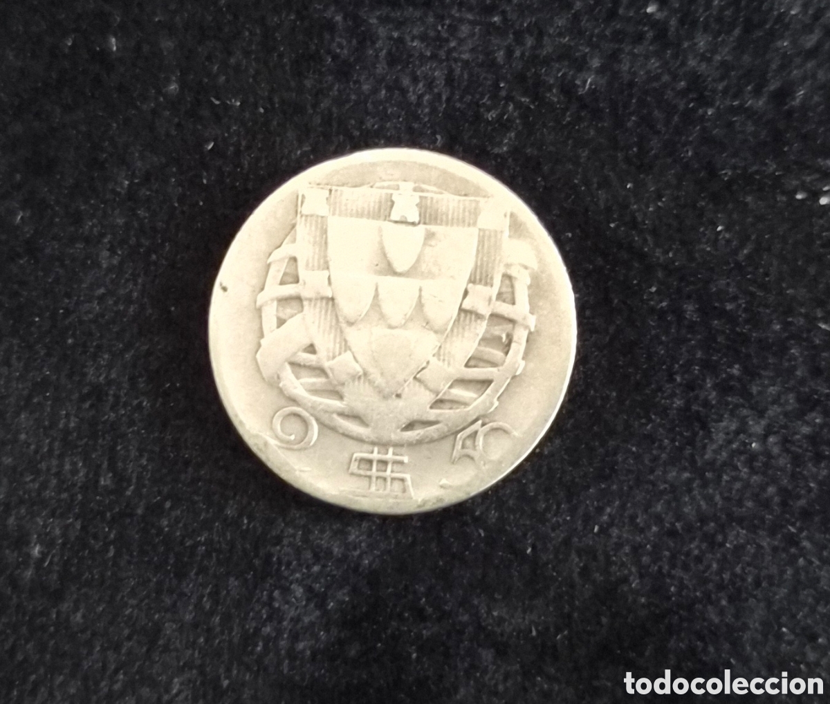 Monedas antiguas de Europa: Portugal &ndash; 2,50 Escudos 1944 &ndash; Carabela &ndash; Rep&uacute;blica Portuguesa