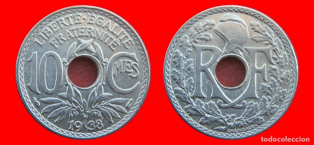 Monedas antiguas de Europa: 10 CENTIMOS 1938 FRANCIA-156474