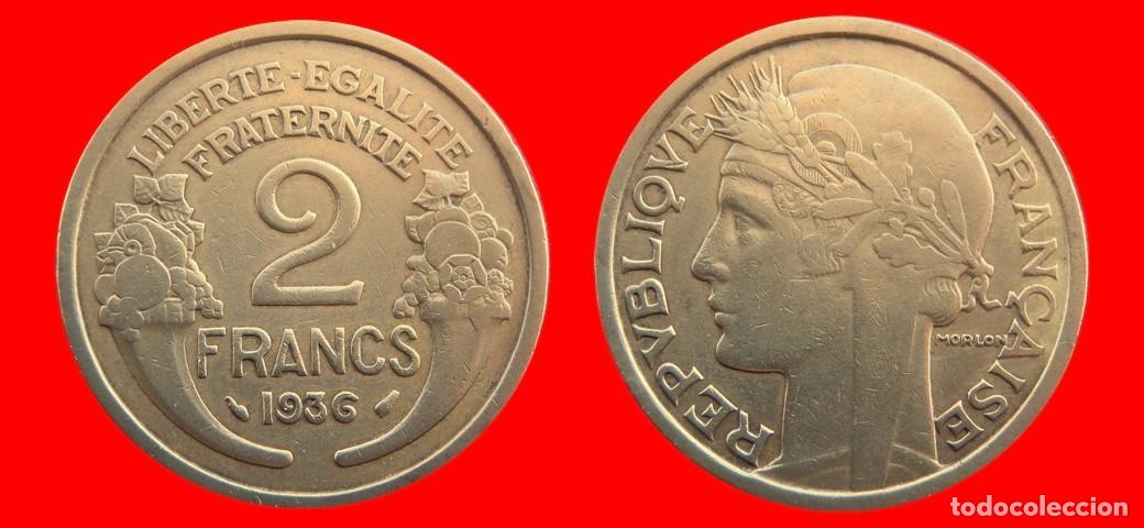 Monedas antiguas de Europa: 2 FRANCOS 1936 FRANCIA-156482