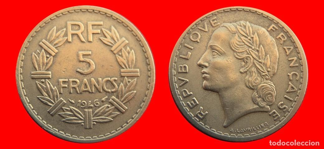 Monedas antiguas de Europa: 5 FRANCOS 1946 FRANCIA-156483