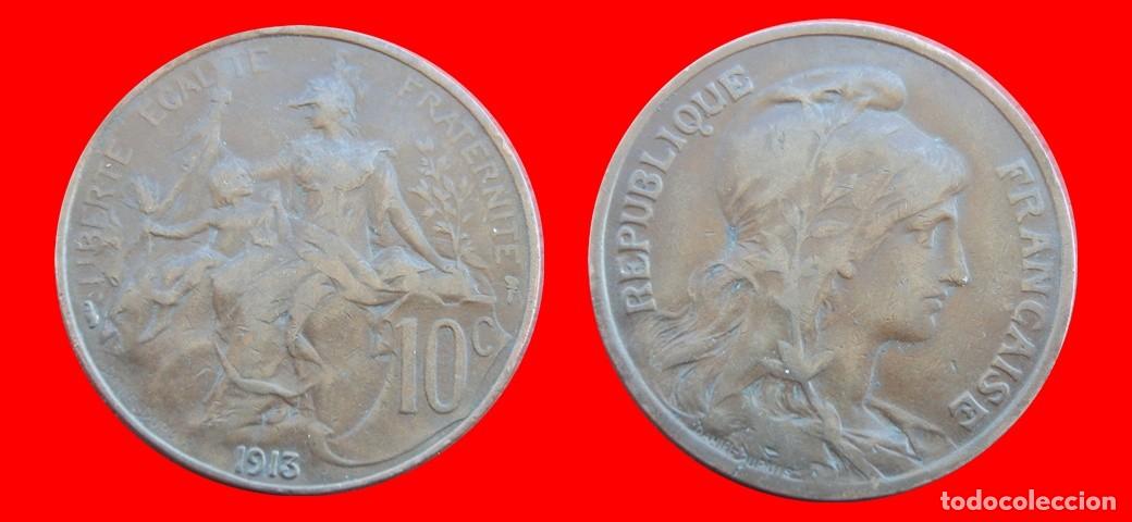 Monedas antiguas de Europa: 10 CENTIMOS 1915 FRANCIA-156494