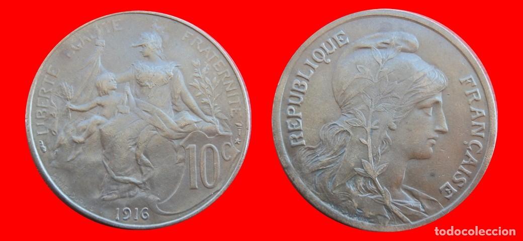 Monedas antiguas de Europa: 10 CENTIMOS 1916 FRANCIA-156495