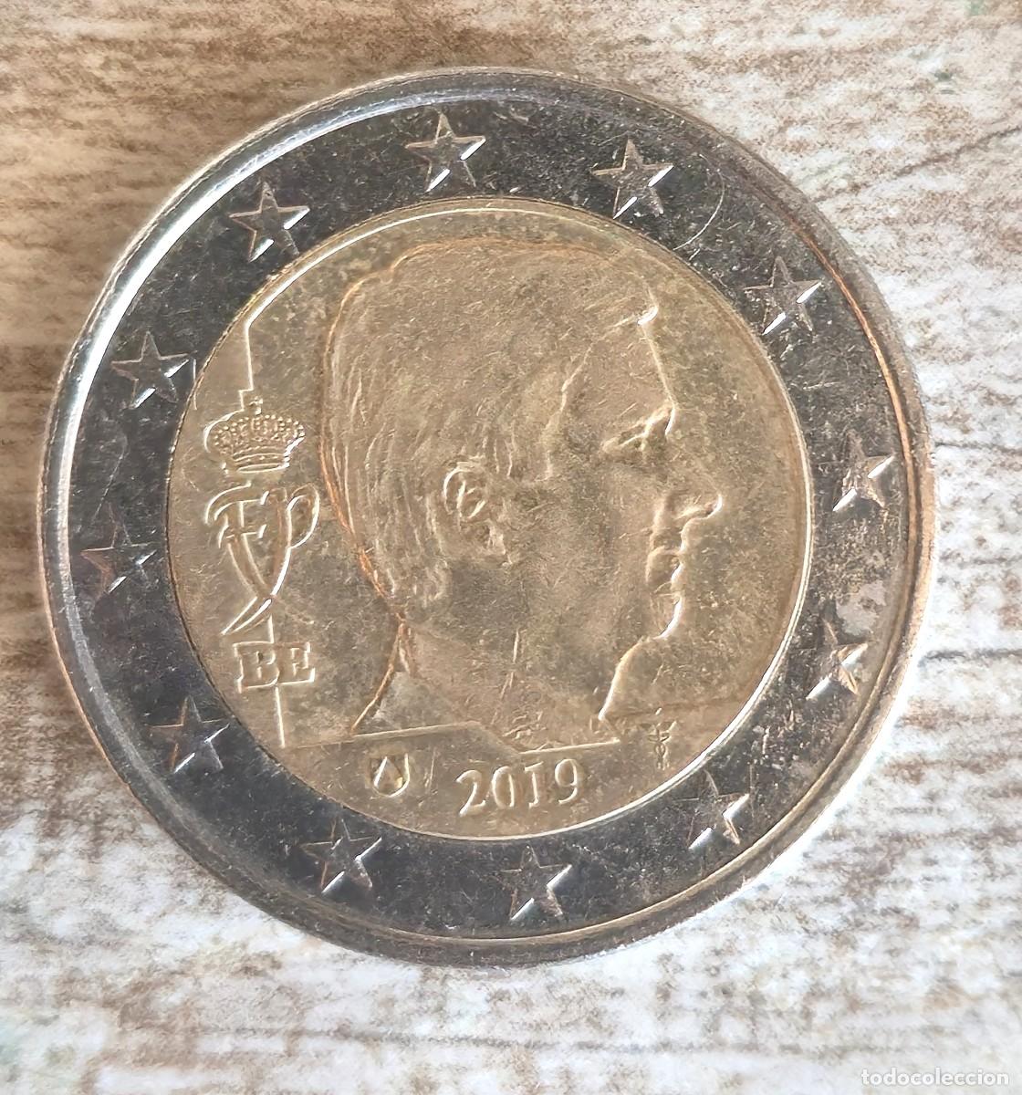 Moedas antigas da Europa: MONEDA DE BELGICA 2019 - 2 EUROS