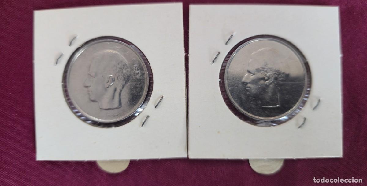 Moedas antigas da Europa: 2 MONEDAS DE BELGICA 1979 - 10 FRANCO - BELGIQUE y BELGIE - MONEDAS ENCARTONADAS - ESCASAS