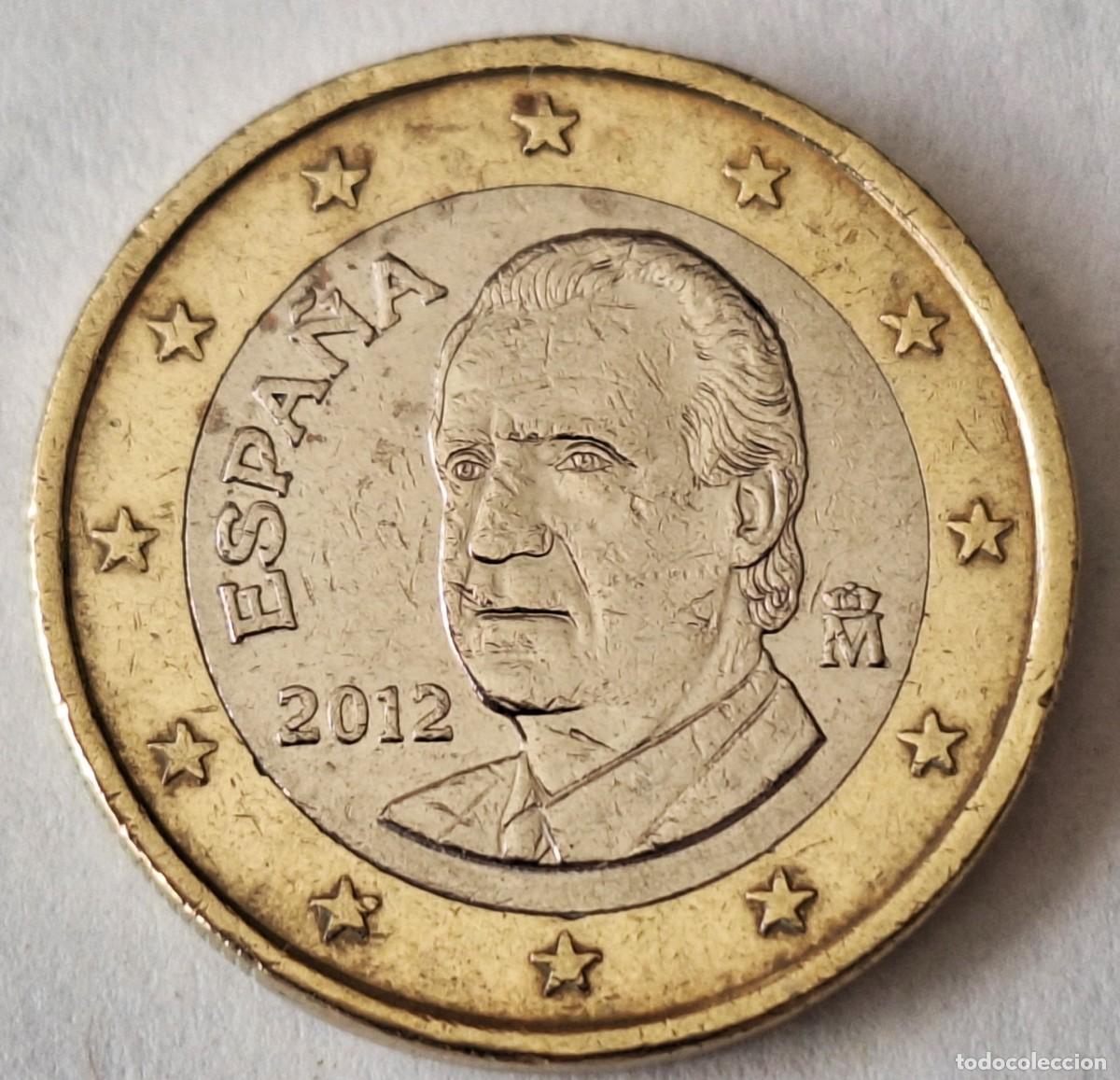 Monedas antiguas de Europa: ESPA&Ntilde;A - MONEDA DE 1 EURO DEL A&Ntilde;O 2012 - NUBIEN CONSERVADA
