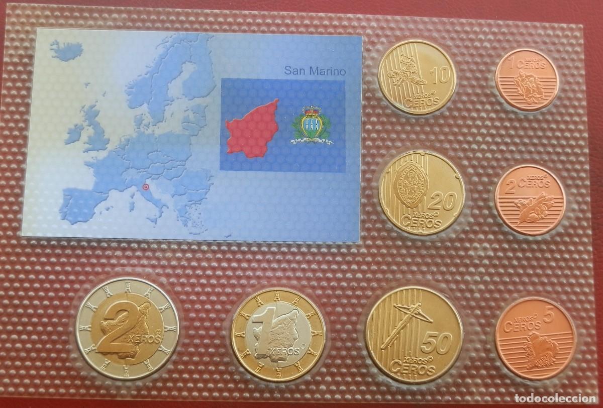 Monedas antiguas de Europa: SERIE PRUEBA EUROS 2011 SIN CIRCULAR SAN MARINO