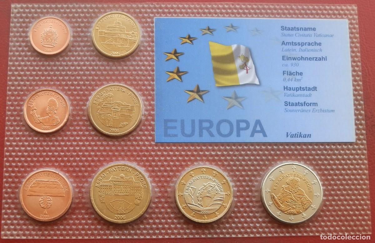 Monedas antiguas de Europa: SERIE PRUEBA EUROS 2006 SIN CIRCULAR VATICANO