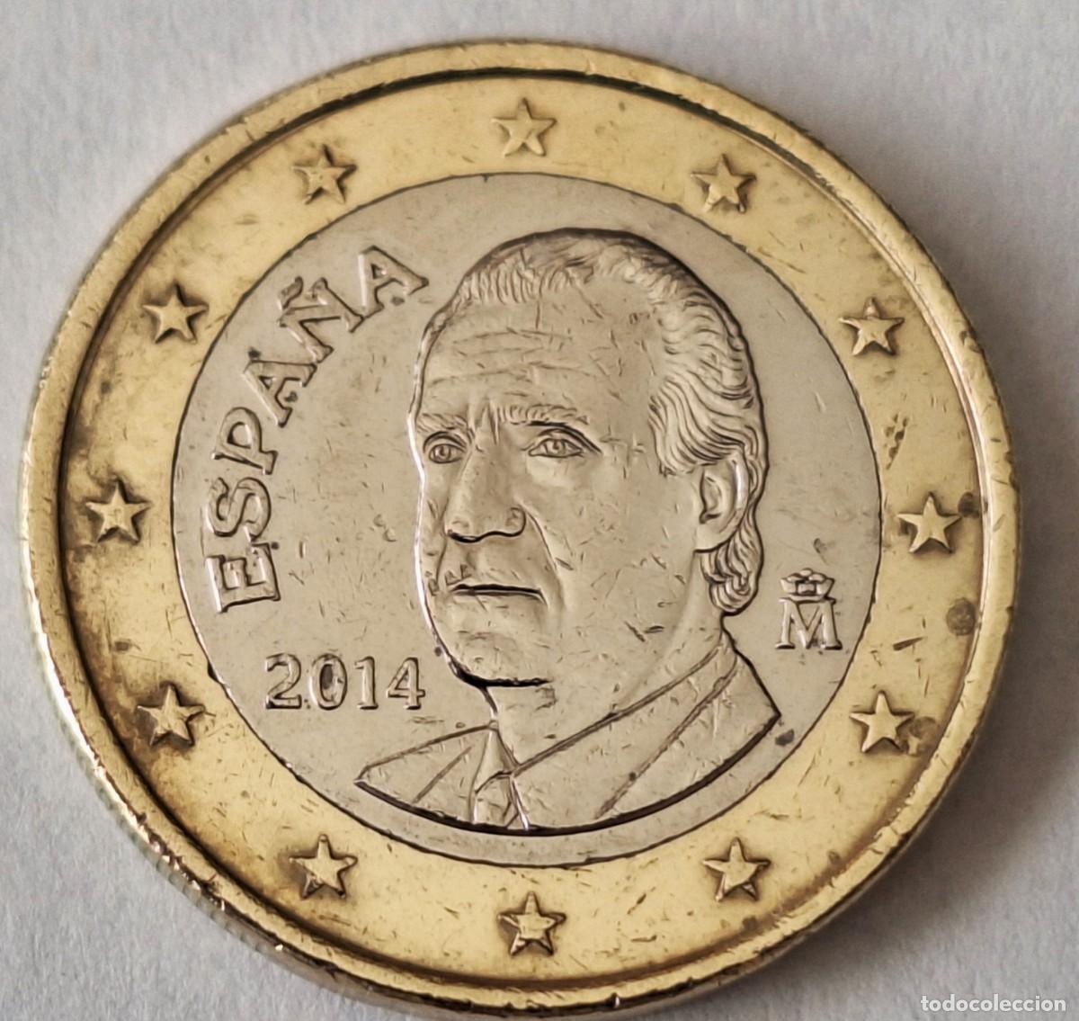 Monedas antiguas de Europa: ESPA&Ntilde;A - MONEDA DE 1 EURO DEL A&Ntilde;O 2014 - NUBIEN CONSERVADA