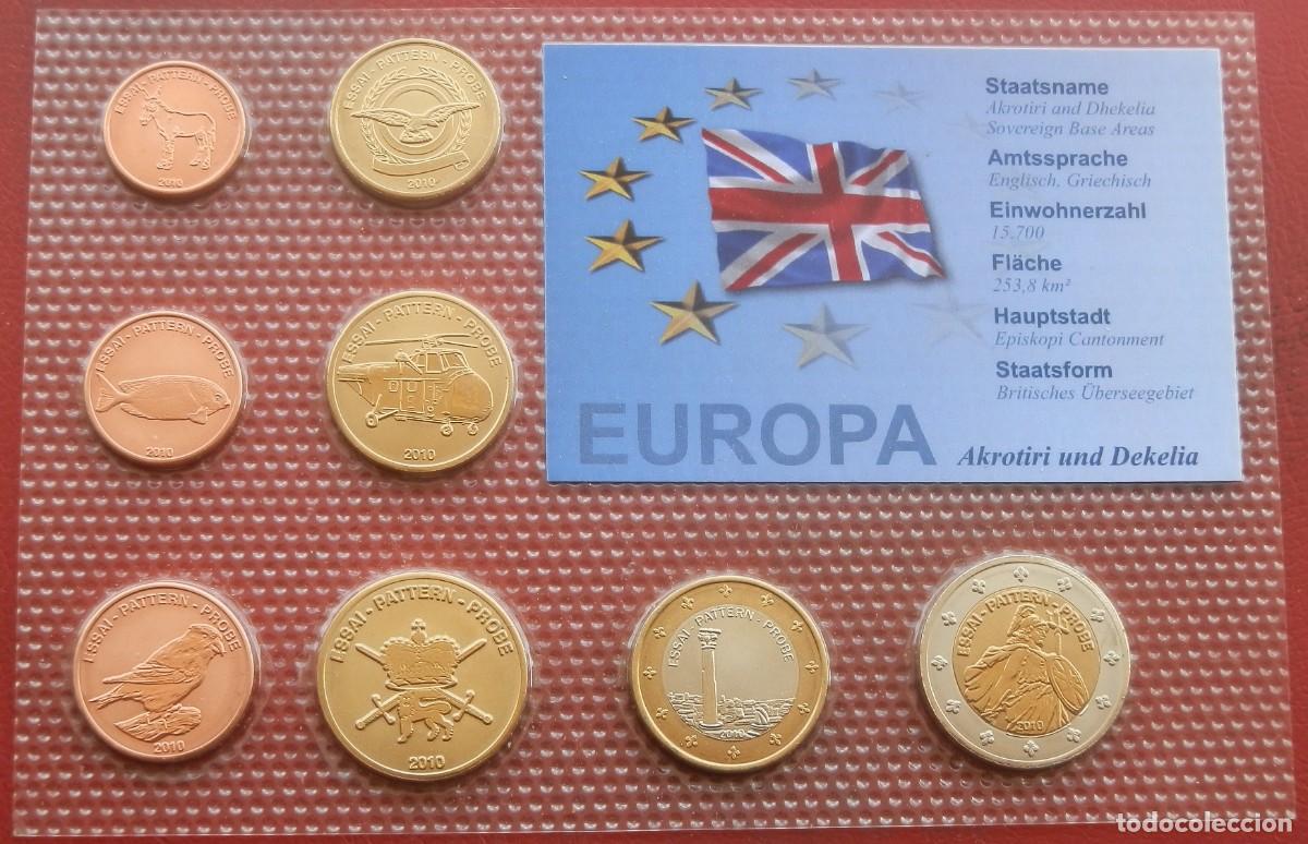 Monedas antiguas de Europa: SERIE PRUEBA EUROS 2010 SIN CIRCULAR INGLATERRA REINO UNIDO