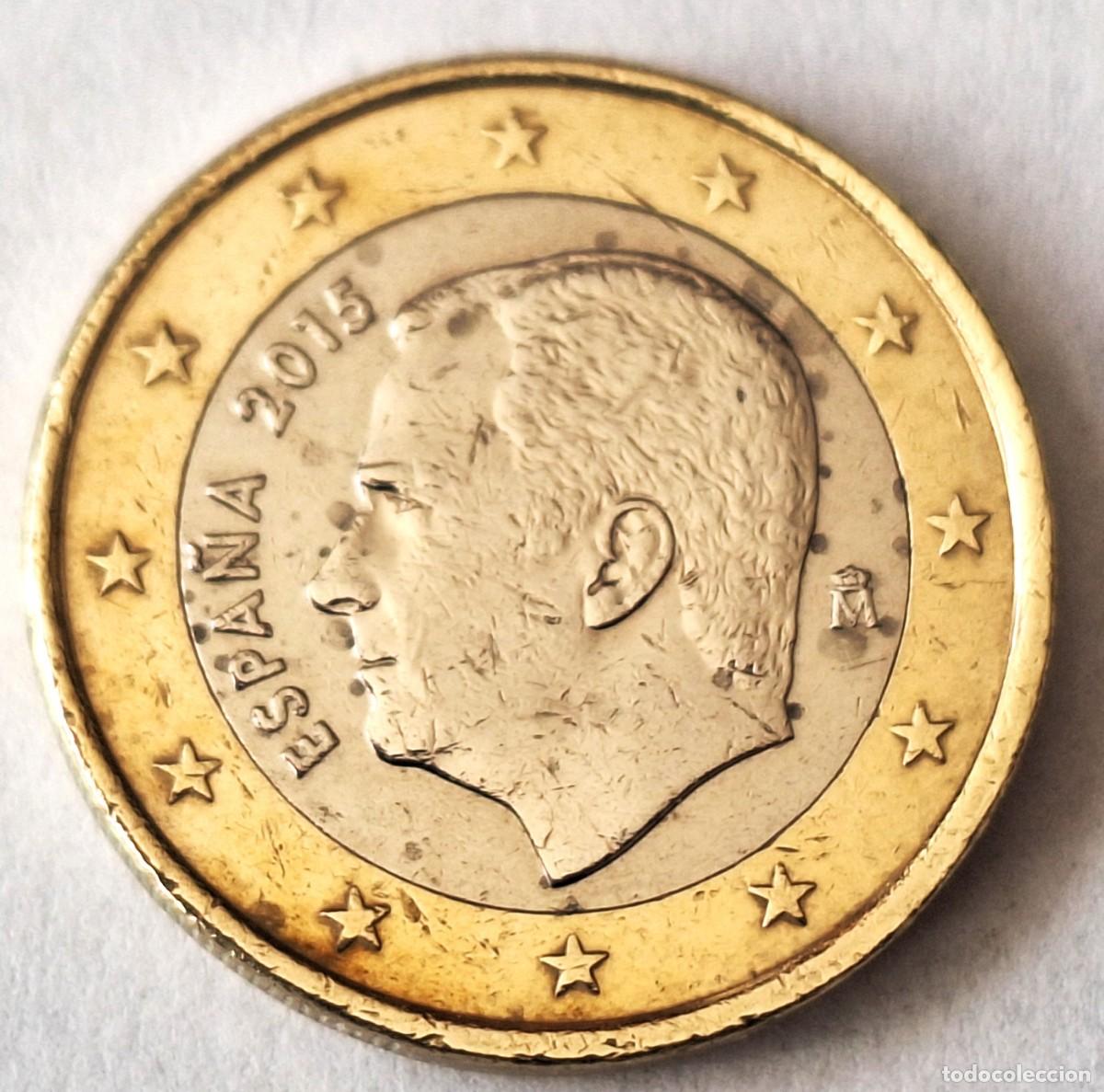 Monedas antiguas de Europa: ESPA&Ntilde;A - MONEDA DE 1 EURO DEL A&Ntilde;O 2015 - NUBIEN CONSERVADA