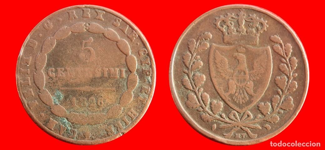 Monedas antiguas de Europa: 5 CENTESIMI 1826 SAN MARINO-156520