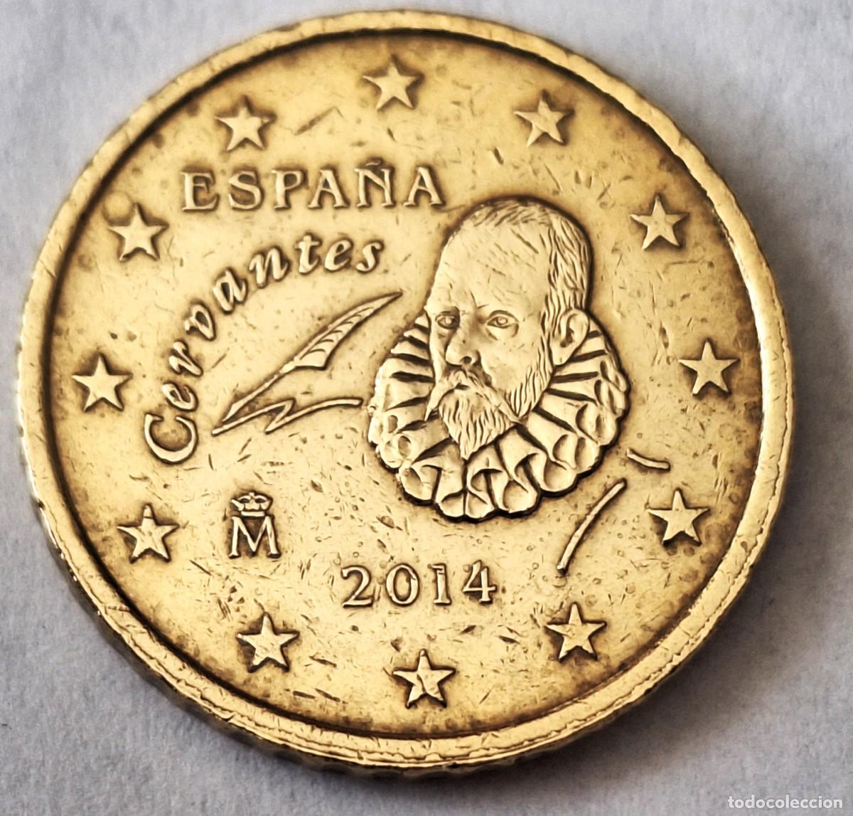 Monedas antiguas de Europa: ESPA&Ntilde;A - MONEDA DE 50 CENTIMOS DE EURO DEL A&Ntilde;O 2014 - MBC