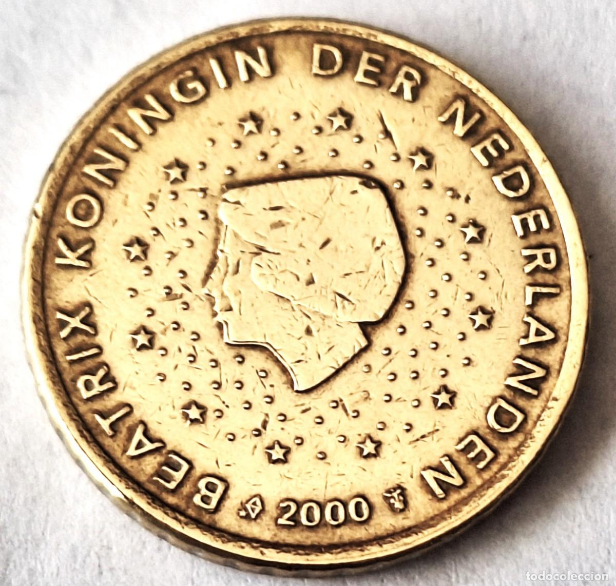 Monedas antiguas de Europa: PAISES BAJOS - MONEDA DE 50 CENTIMOS DE EURO DEL A&Ntilde;O 2000 - MBC