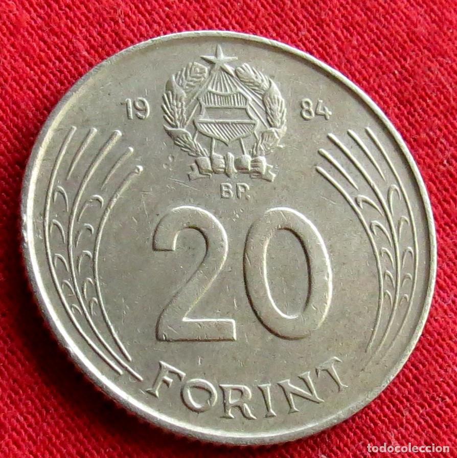 Monedas antiguas de Europa: Hungria 20 forint 1984 KM# 630 Lt 1722