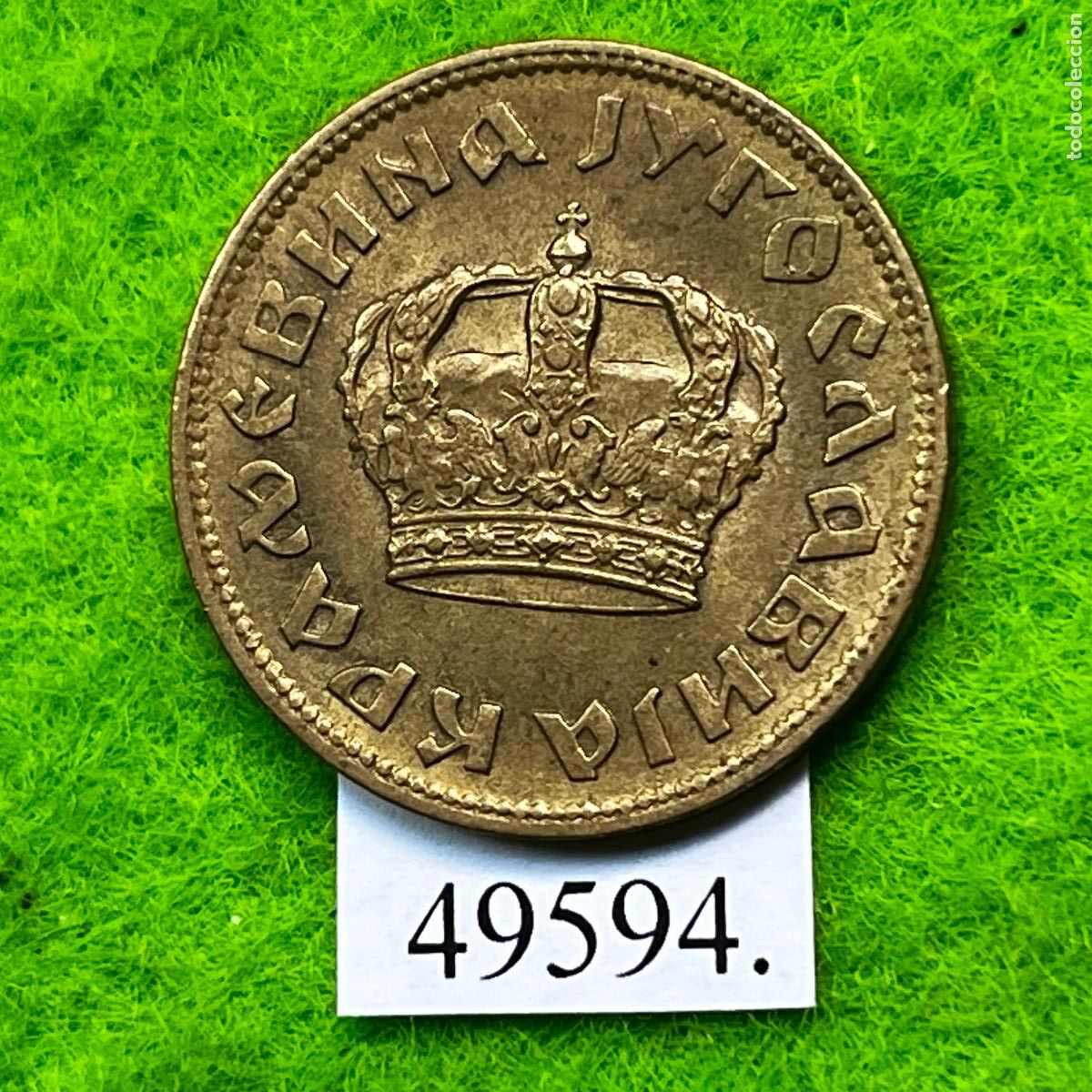 Monedas antiguas de Europa: Yugoslavia 2 dinares 1938