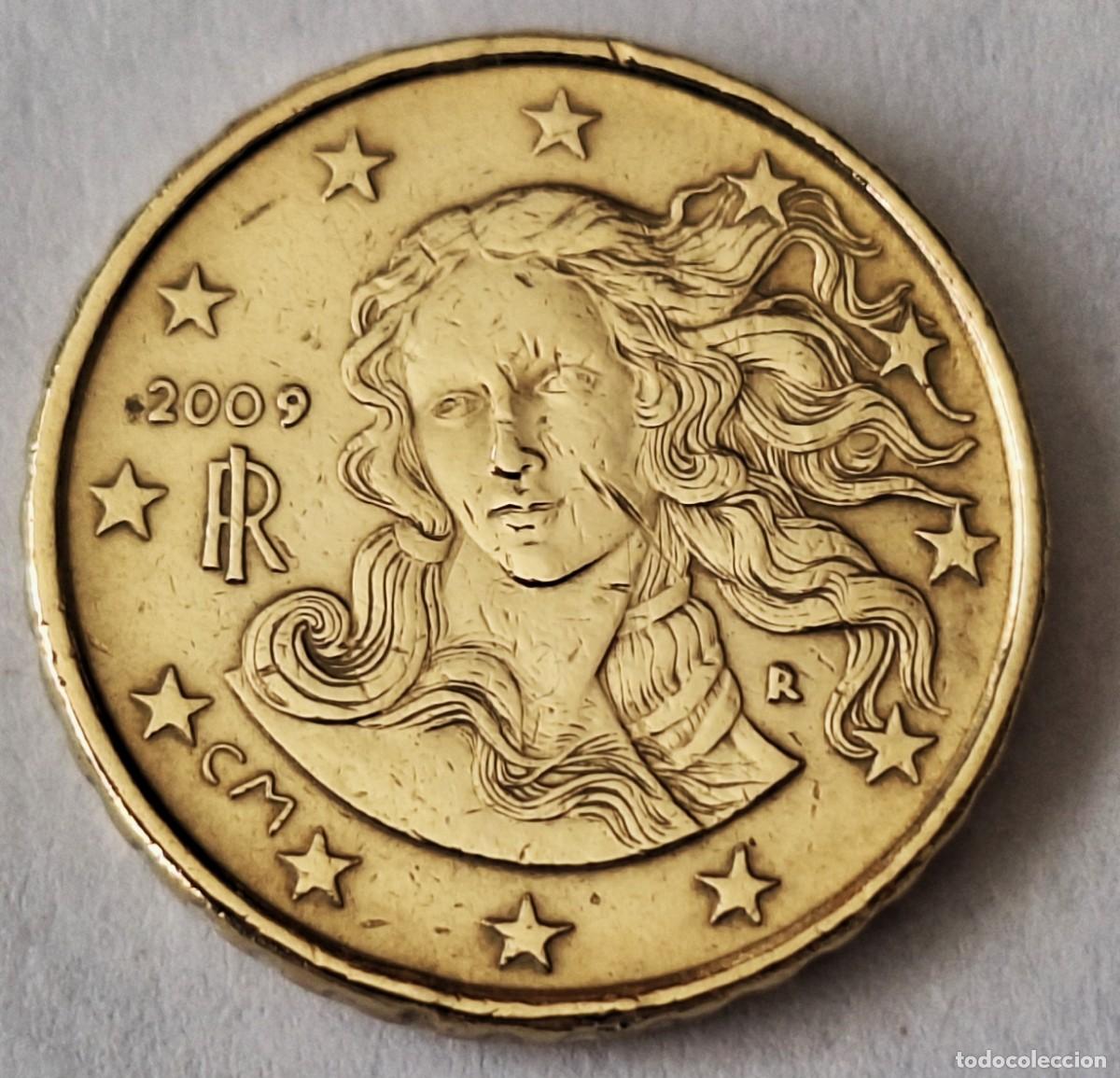 Monedas antiguas de Europa: ITALIA - MONEDA DE 10 CENTIMOS DE EURO DEL A&Ntilde;O 2009 - BIEN CONSERVADA