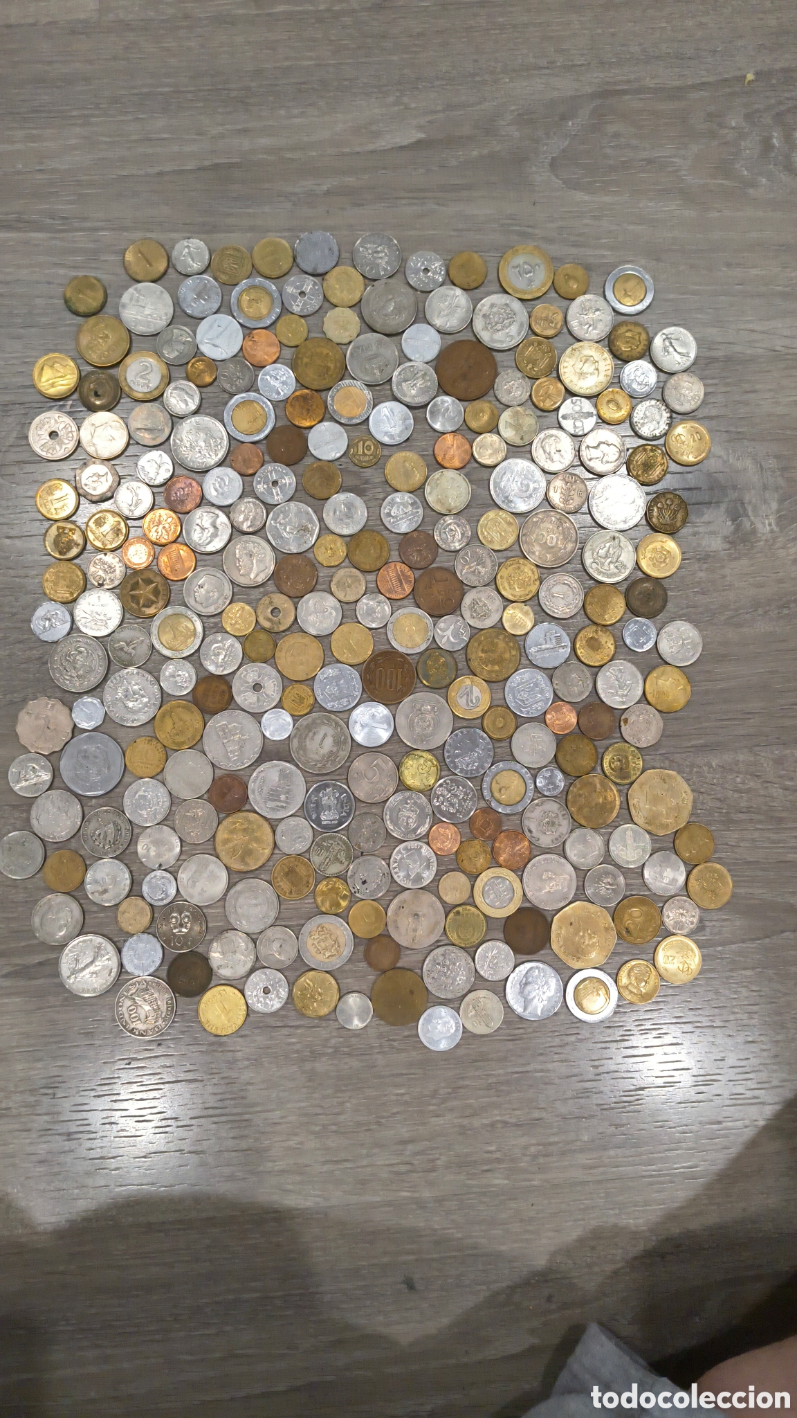 Moedas antigas da Europa: LOTE DE 250 MONEDAS VARIAS PARA COLECCION, DIFERENTES PA&Iacute;SES