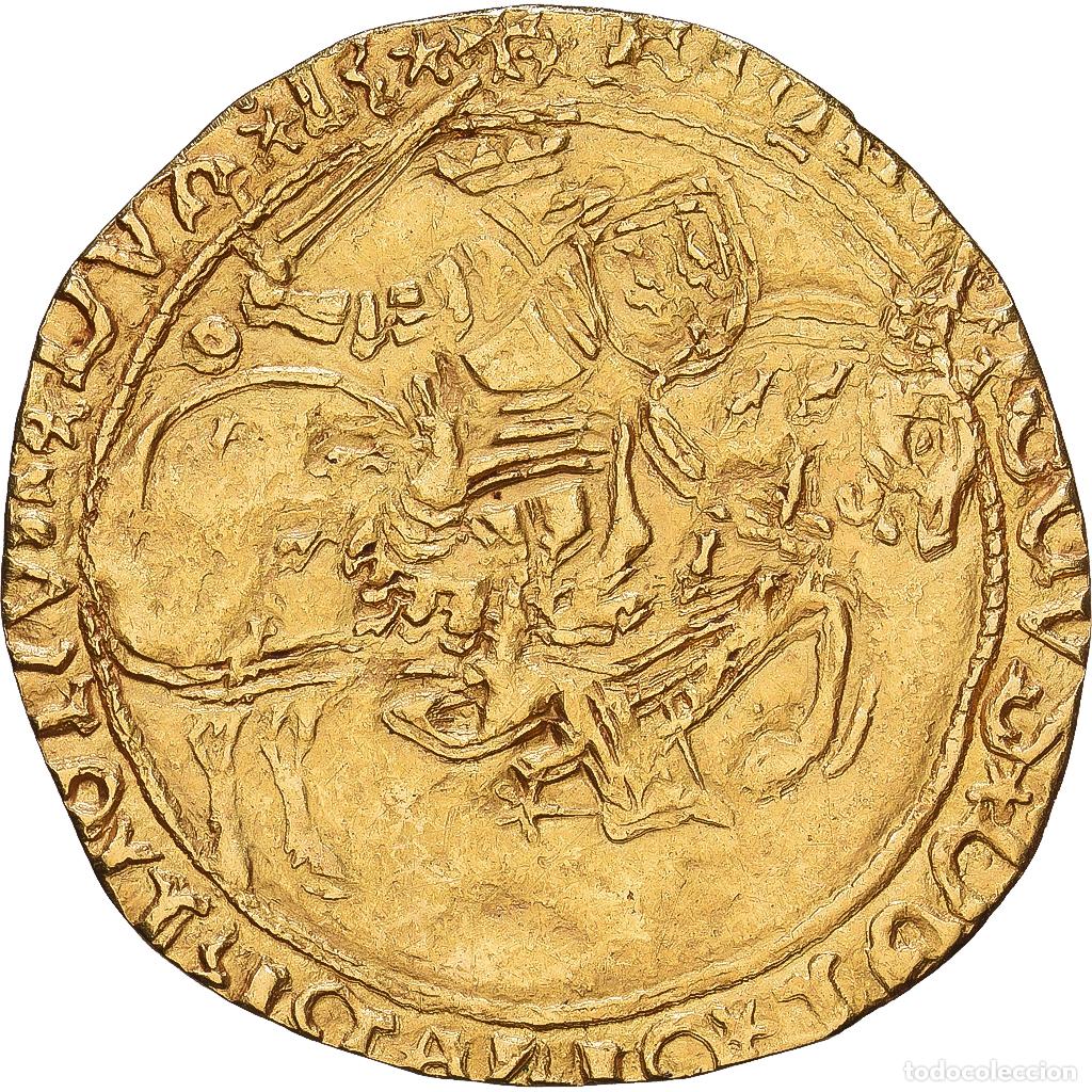 Monnaies anciennes de Europe: [#1547545] Duchy of Brittany, Fran&ccedil;ois Ier, Cavalier d'or, Rennes, Oro, MBC
