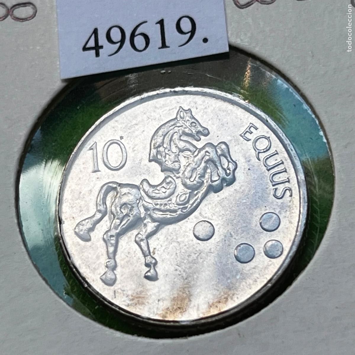 Alte M&uuml;nzen aus Europa: Eslovenia 10 tolarjev, 2000