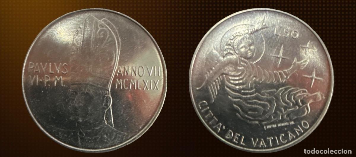 Old Coins of Europe: Ciudad del Vaticano 50 liras &middot; 1969