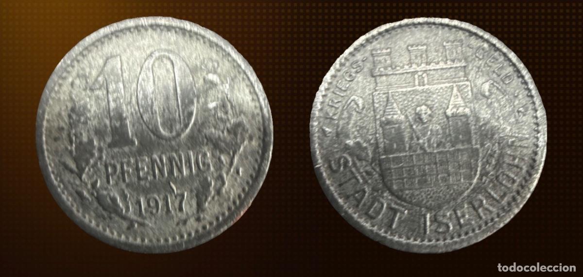 Old Coins of Europe: Iserlohn Notgeld 10 Pfennig 1917