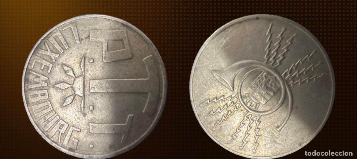 Moedas antigas da Europa: Luxemburgo Ficha de Tel&eacute;fono P&T 1980-1990