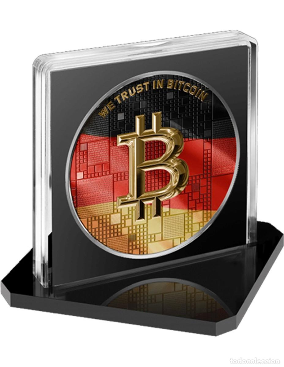 Monedas antiguas de Europa: Moneda Bitcoin Plata Pura - Foto 3