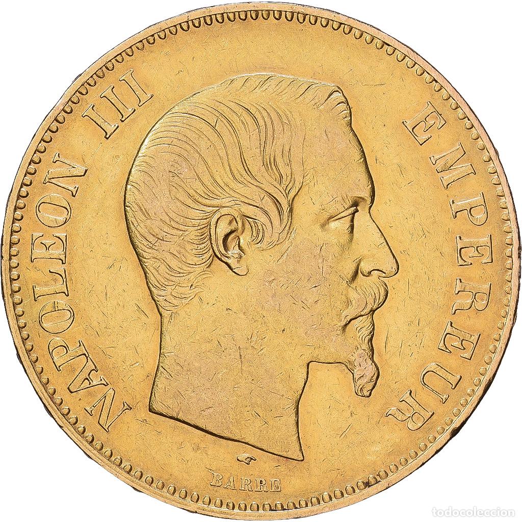Alte M&uuml;nzen aus Europa: [#1552525] Francia, Napoleon III, 100 Francs, 1857, Paris, Oro, MBC+, Gadoury:1135