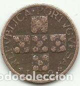 Alte M&uuml;nzen aus Europa: XX (20) CENTAVOS PORTUGAL - 1942 - BRONCE - DIFICIL - FOTOS