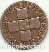Old Coins of Europe: XX (20) CENTAVOS PORTUGAL - 1942 - BRONCE - DIFICIL - FOTOS