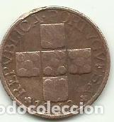 Old Coins of Europe: XX (20) CENTAVOS PORTUGAL - 1943 - BRONCE - DIFICIL - FOTOS