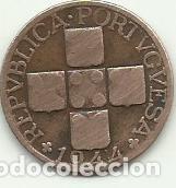 Old Coins of Europe: XX (20) CENTAVOS PORTUGAL - 1944 - BRONCE - DIFICIL - FOTOS