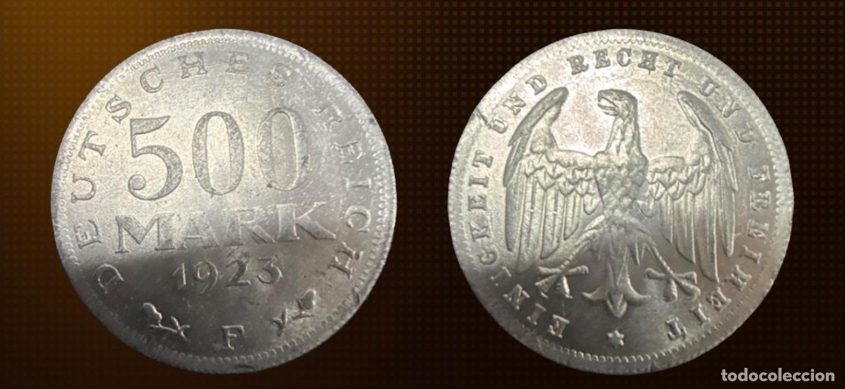 Monedas antiguas de Europa: Alemania 3 marcos, 3.er Aniversario de la Constituci&oacute;n de Weimar &middot; 1922-F