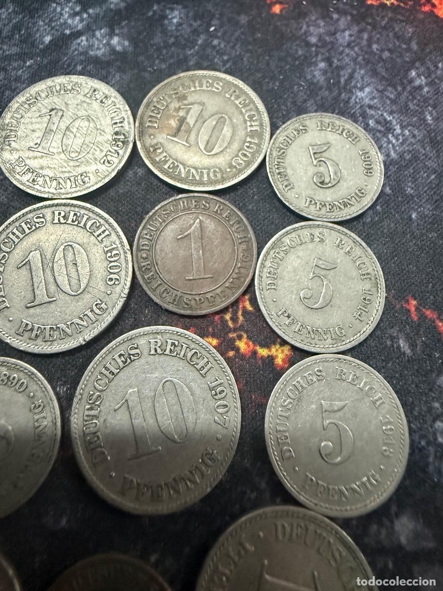 Monedas antiguas de Europa: Lote 50 | 12 monedas Imperio Alem&aacute;n 1890&ndash;1917 | Pfennig