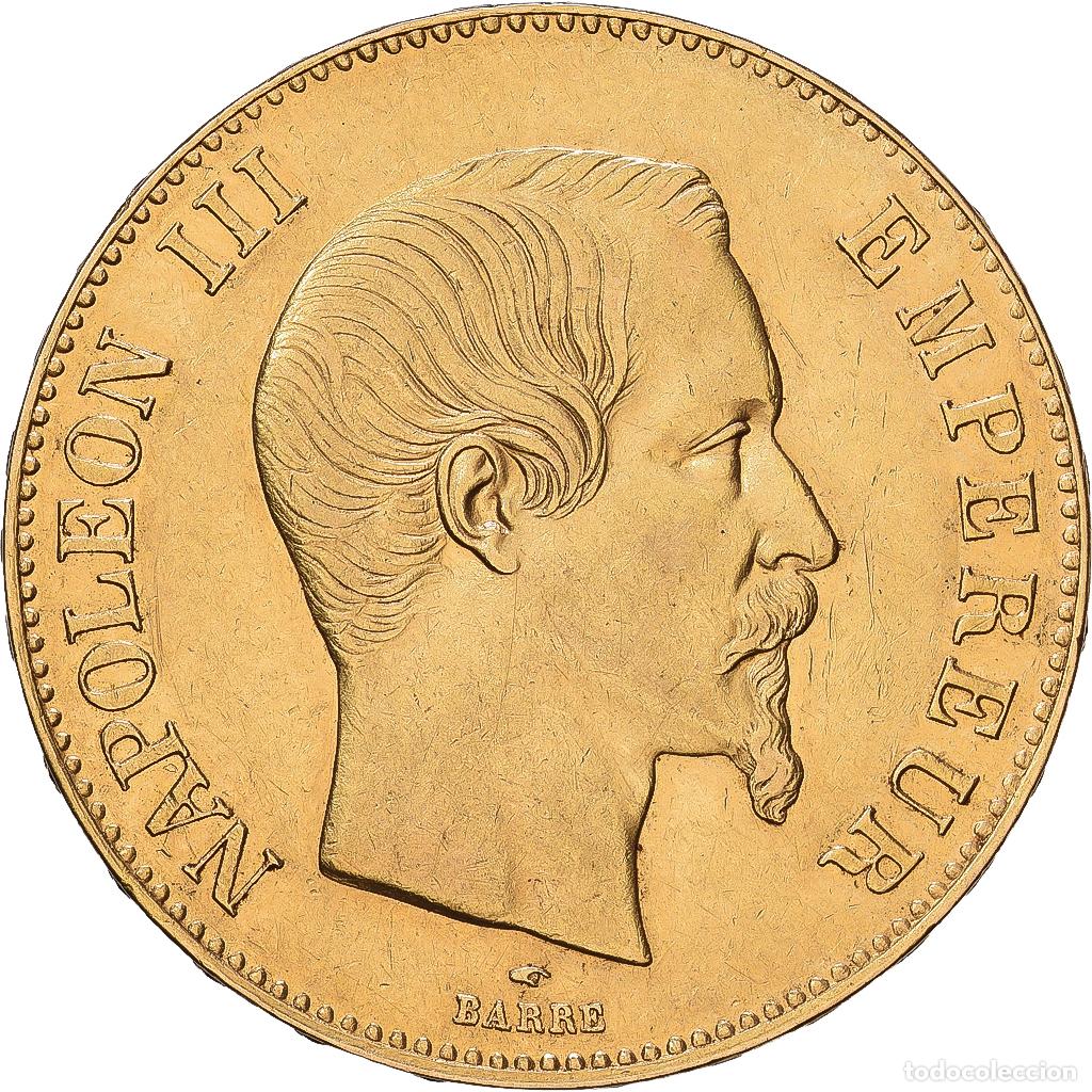 Alte M&uuml;nzen aus Europa: [#1552526] Francia, Napoleon III, 100 Francs, 1858, Paris, Oro, MBC+, Gadoury:1135