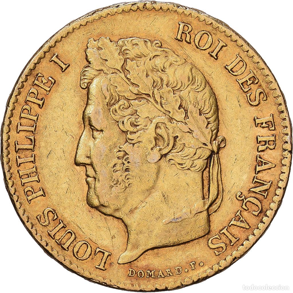 Monnaies anciennes de Europe: [#1552529] Francia, Louis-Philippe, 40 Francs, 1838, Paris, Oro, MBC+, Gadoury:1106
